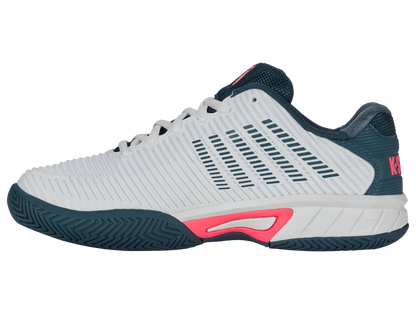 86613 - 129 - M | HYPERCOURT EXPRESS 2 | WHITE/STARGAZER/NEON BLAZE - K - Swiss US - FOOTWEAR