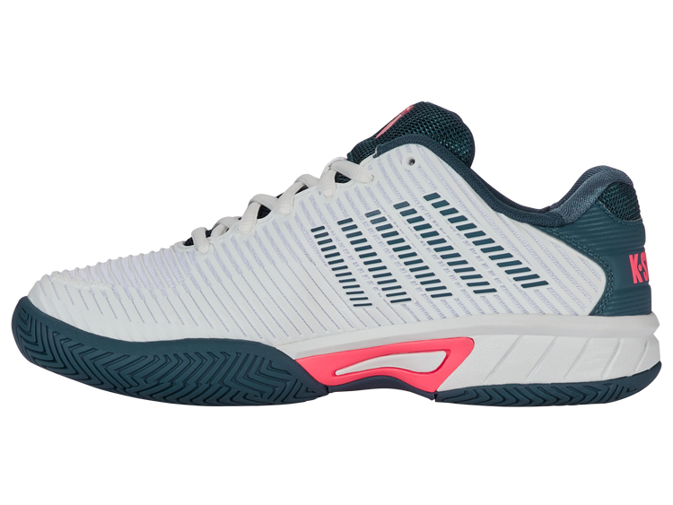 86613-129-M | HYPERCOURT EXPRESS 2 | WHITE/STARGAZER/NEON BLAZE