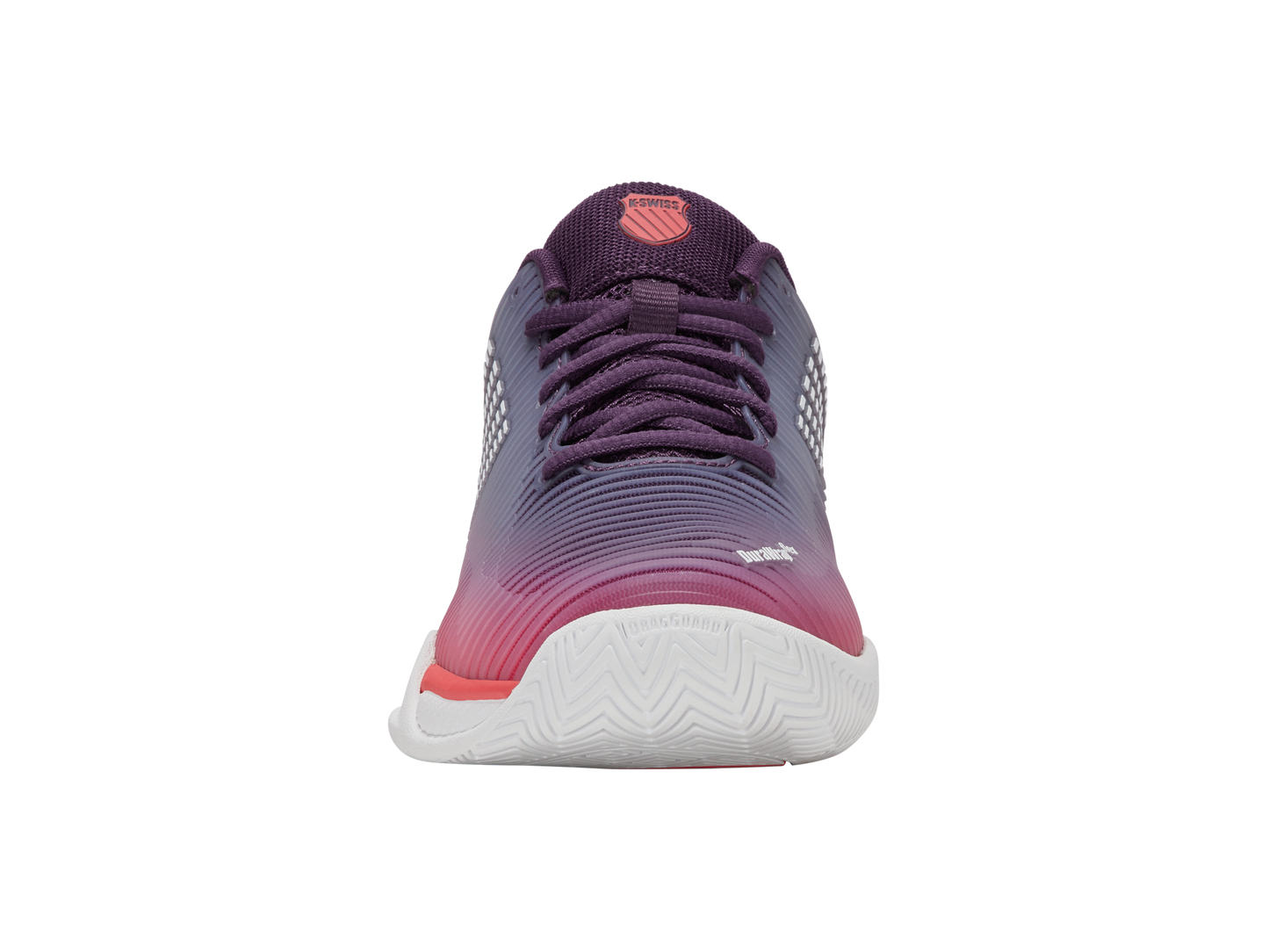 86613-593-M | HYPERCOURT EXPRESS 2 | PURPLE PLUMERIA/WHITE/HOT CORAL