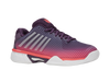 86613-593-M | HYPERCOURT EXPRESS 2 | PURPLE PLUMERIA/WHITE/HOT CORAL