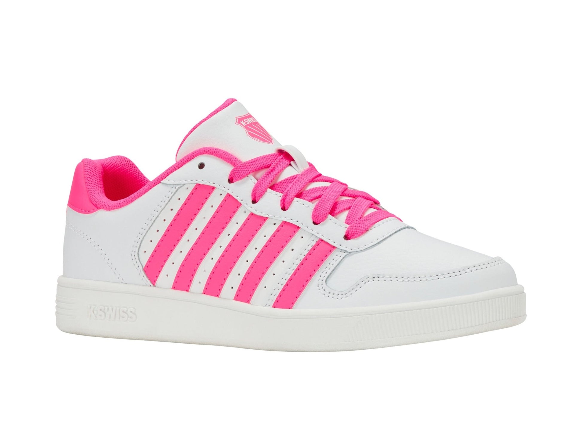 86931 - 153 - M | COURT PALISADES | WHITE/HOT PINK - K - Swiss US - FOOTWEAR