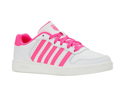 86931 - 153 - M | COURT PALISADES | WHITE/HOT PINK - K - Swiss US - FOOTWEAR