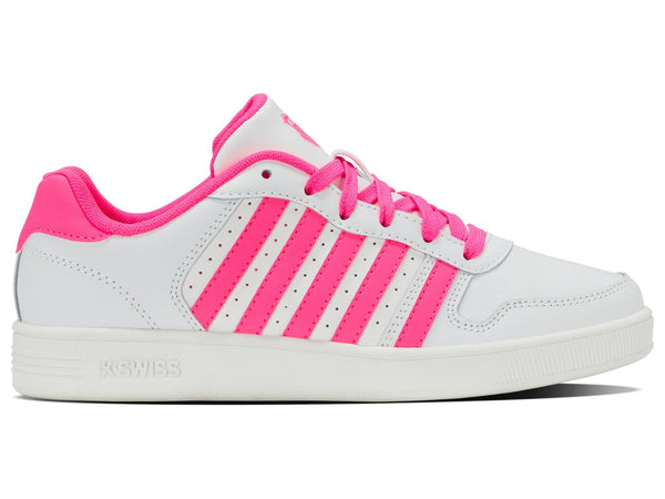 86931 - 153 - M | COURT PALISADES | WHITE/HOT PINK - K - Swiss US - FOOTWEAR