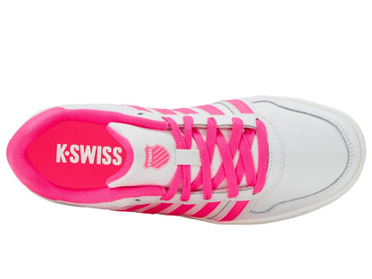 86931 - 153 - M | COURT PALISADES | WHITE/HOT PINK - K - Swiss US - FOOTWEAR