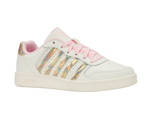 86931-176-M | COURT PALISADES | SNOW WHITE/PINK A BOO/IRIDESCENT