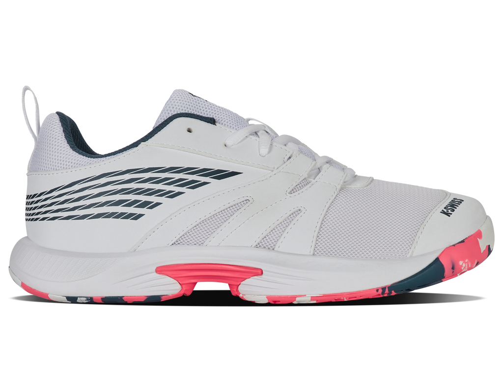 87392-129-M | SPEEDTRAC | WHITE/STARGAZER/NEON BLAZE