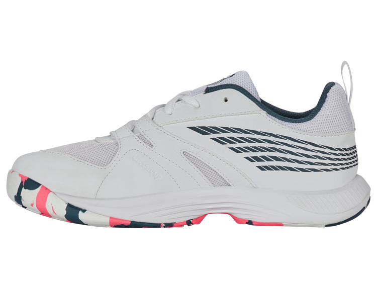 87392-129-M | SPEEDTRAC | WHITE/STARGAZER/NEON BLAZE