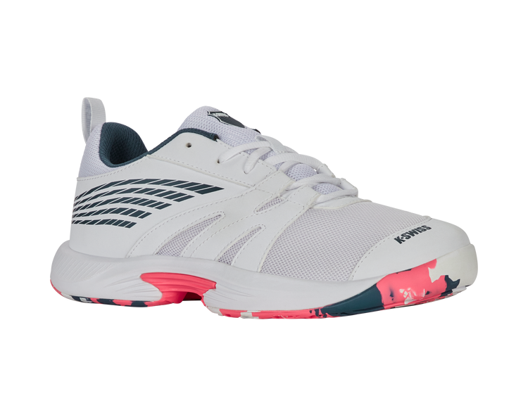 87392-129-M | SPEEDTRAC | WHITE/STARGAZER/NEON BLAZE