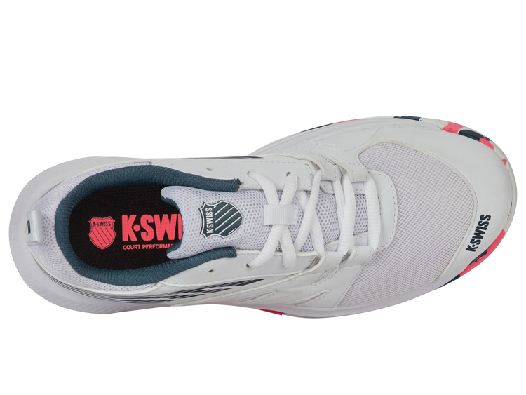 87392-129-M | SPEEDTRAC | WHITE/STARGAZER/NEON BLAZE