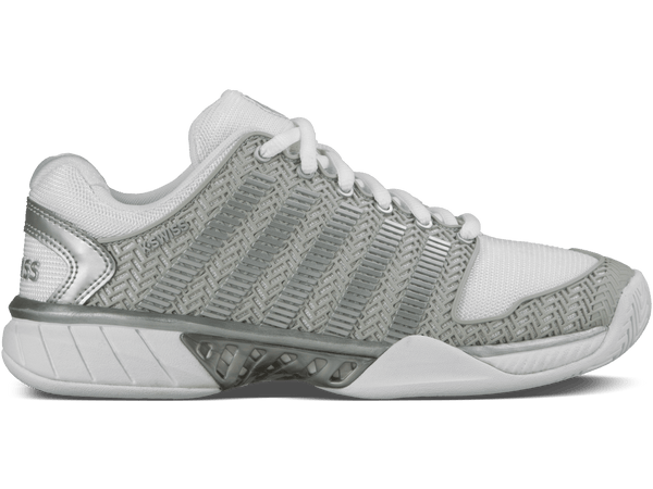 93377 - 153 - M | HYPERCOURT EXPRESS | WHITE/SILVER - K - Swiss US - FOOTWEAR
