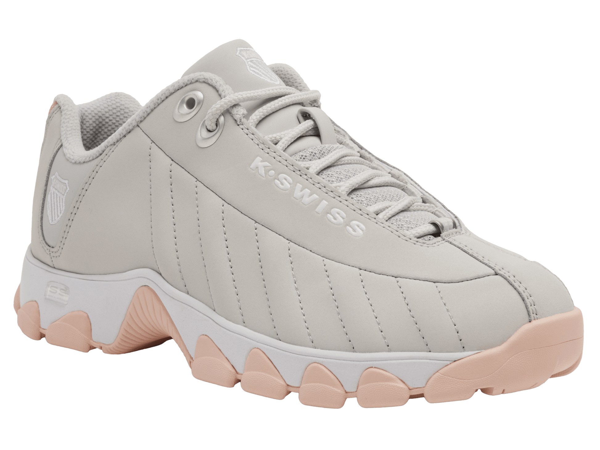 93426 - 040 - M | ST329 CMF | OYSTER MUSHROOM/CAMEO ROSE/WHITE - K - Swiss US - FOOTWEAR