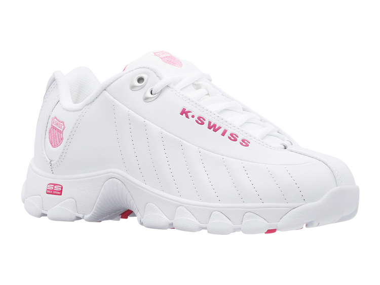 K swiss pink and white on sale