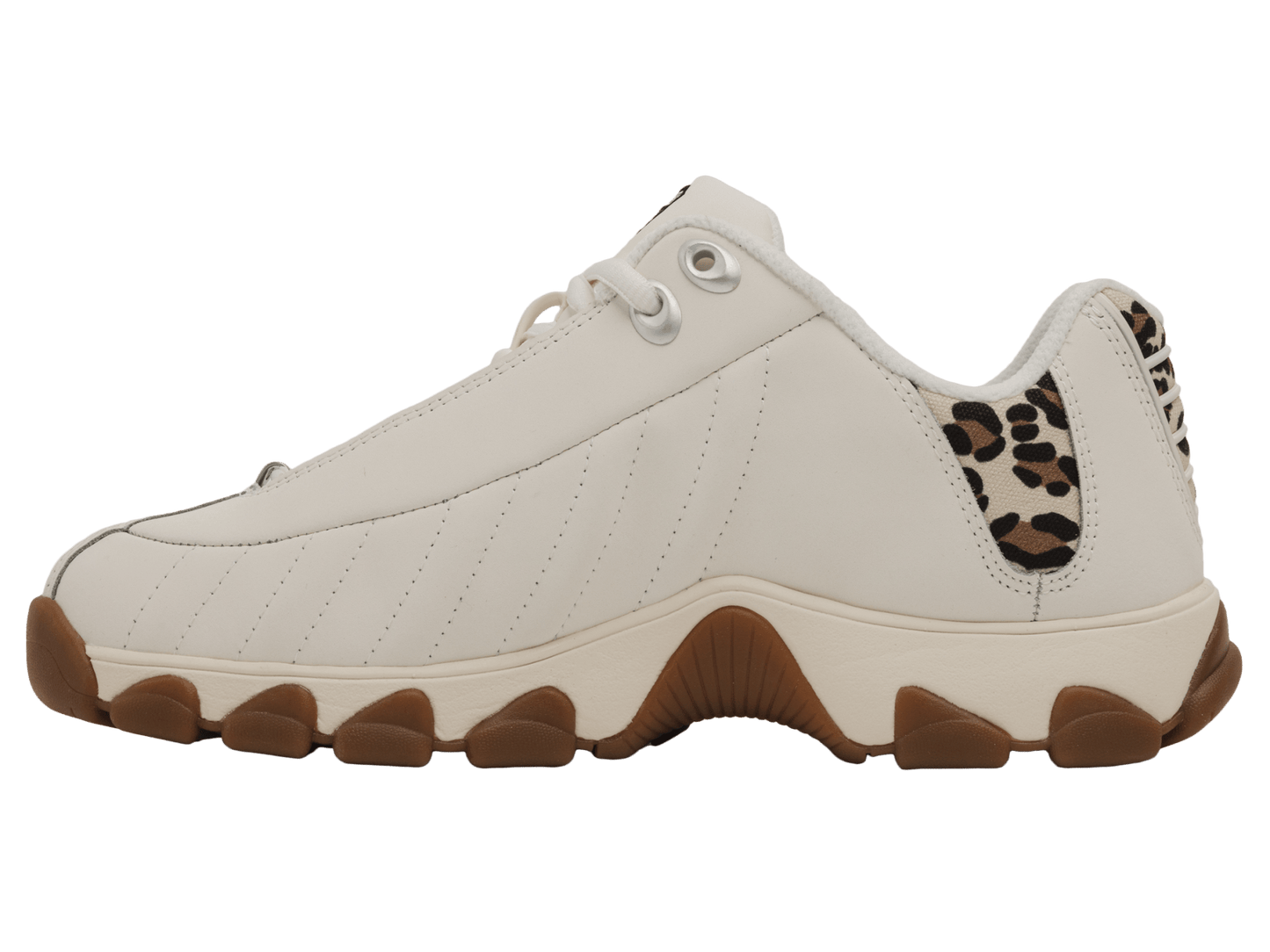 93426 - 172 - M | ST329 CMF | SNOW WHITE/LEOPARD/GUM - K - Swiss US - FOOTWEAR