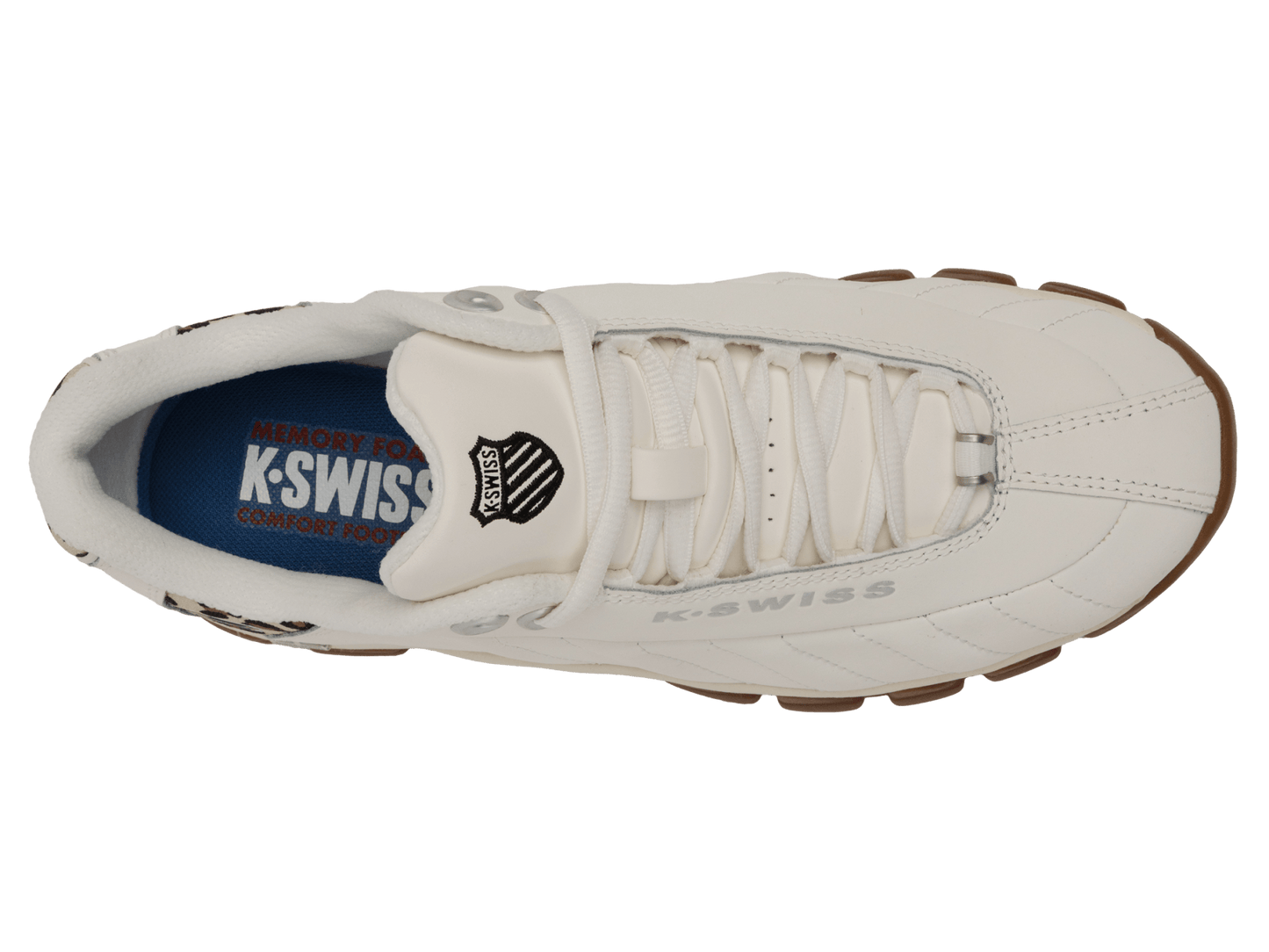93426 - 172 - M | ST329 CMF | SNOW WHITE/LEOPARD/GUM - K - Swiss US - FOOTWEAR