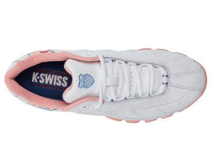 93426 - 195 - M | ST329 CMF | WHITE/FLOWER/ICE PINK - K - Swiss US - FOOTWEAR