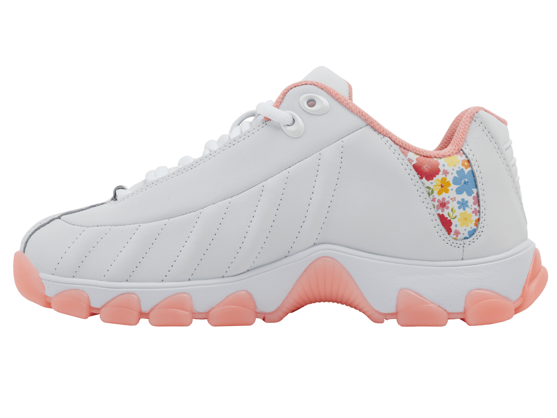 93426 - 195 - M | ST329 CMF | WHITE/FLOWER/ICE PINK - K - Swiss US - FOOTWEAR