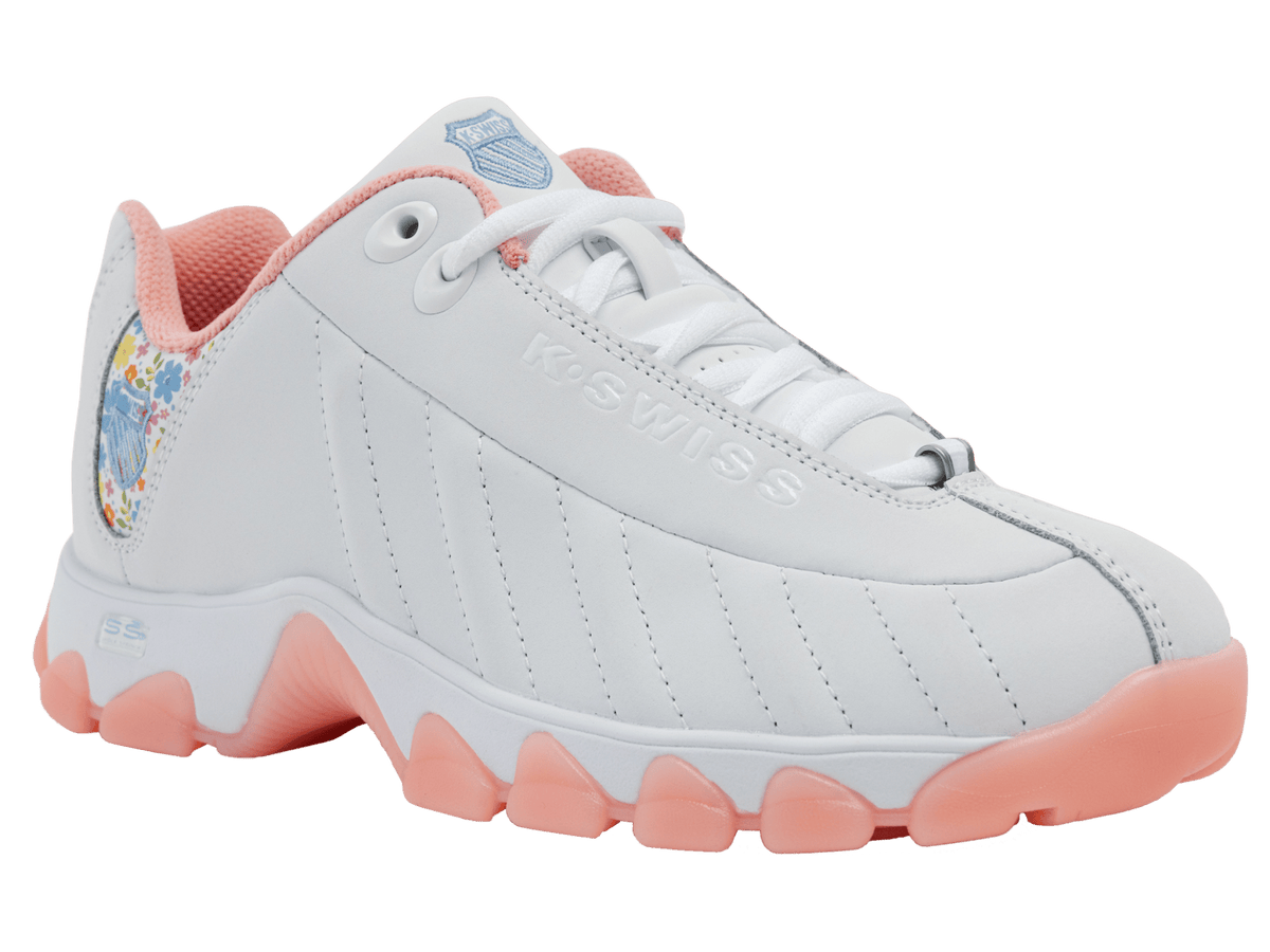 93426-195-M | ST329 CMF | WHITE/FLOWER/ICE PINK - K-Swiss US FOOTWEAR