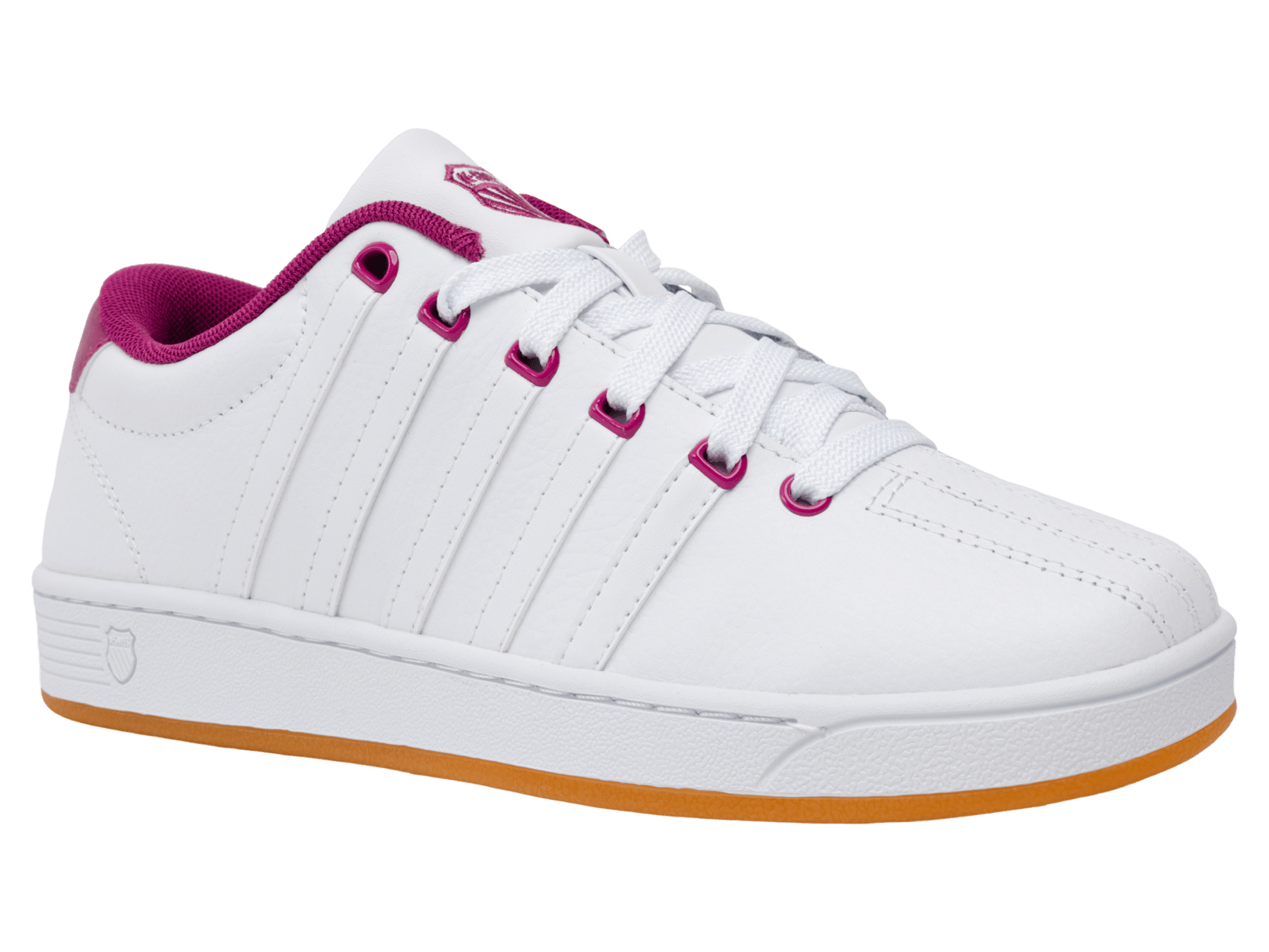 93629 - 135 - M | COURT PRO II CMF SP | WHITE/LITE GUM/CACTUS FLOWER - K - Swiss US - FOOTWEAR