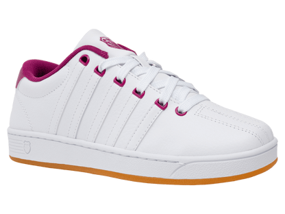 93629 - 135 - M | COURT PRO II CMF SP | WHITE/LITE GUM/CACTUS FLOWER - K - Swiss US - FOOTWEAR