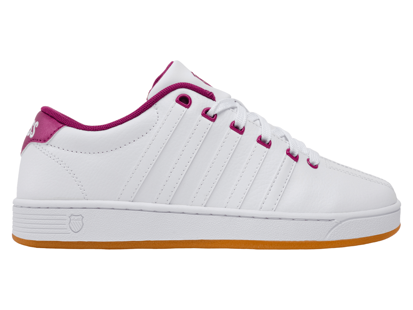 93629 - 135 - M | COURT PRO II CMF SP | WHITE/LITE GUM/CACTUS FLOWER - K - Swiss US - FOOTWEAR