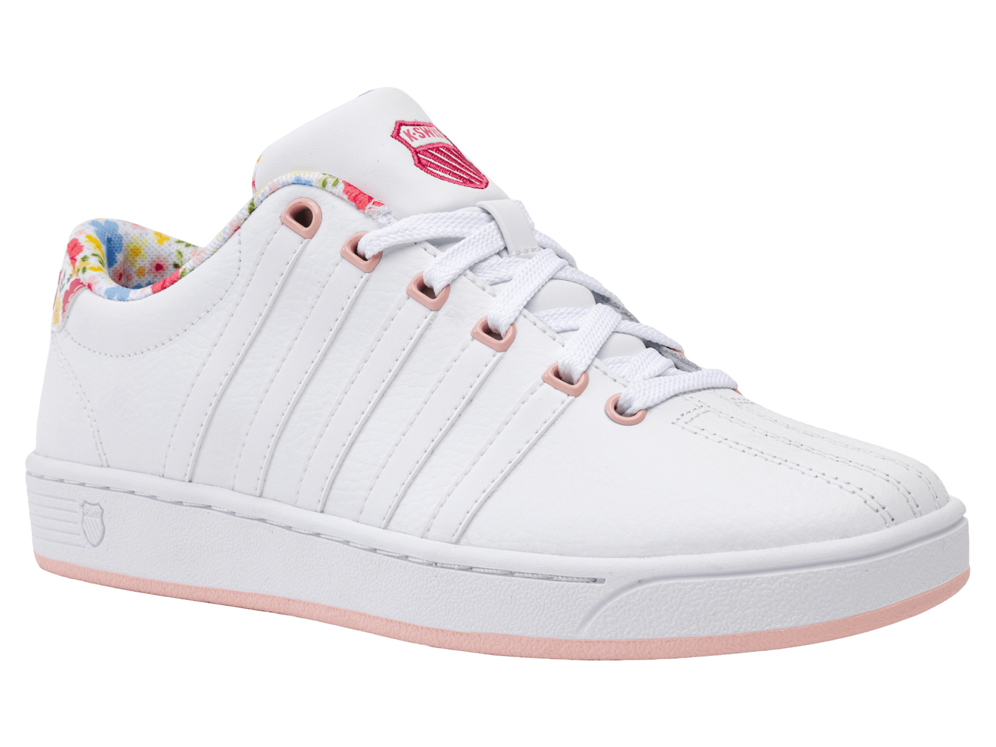 93629-138-M | COURT PRO II CMF SP | WHITE/RASPBERRY SORBET - K