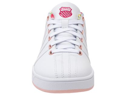 93629-138-M | COURT PRO II CMF SP | WHITE/RASPBERRY SORBET