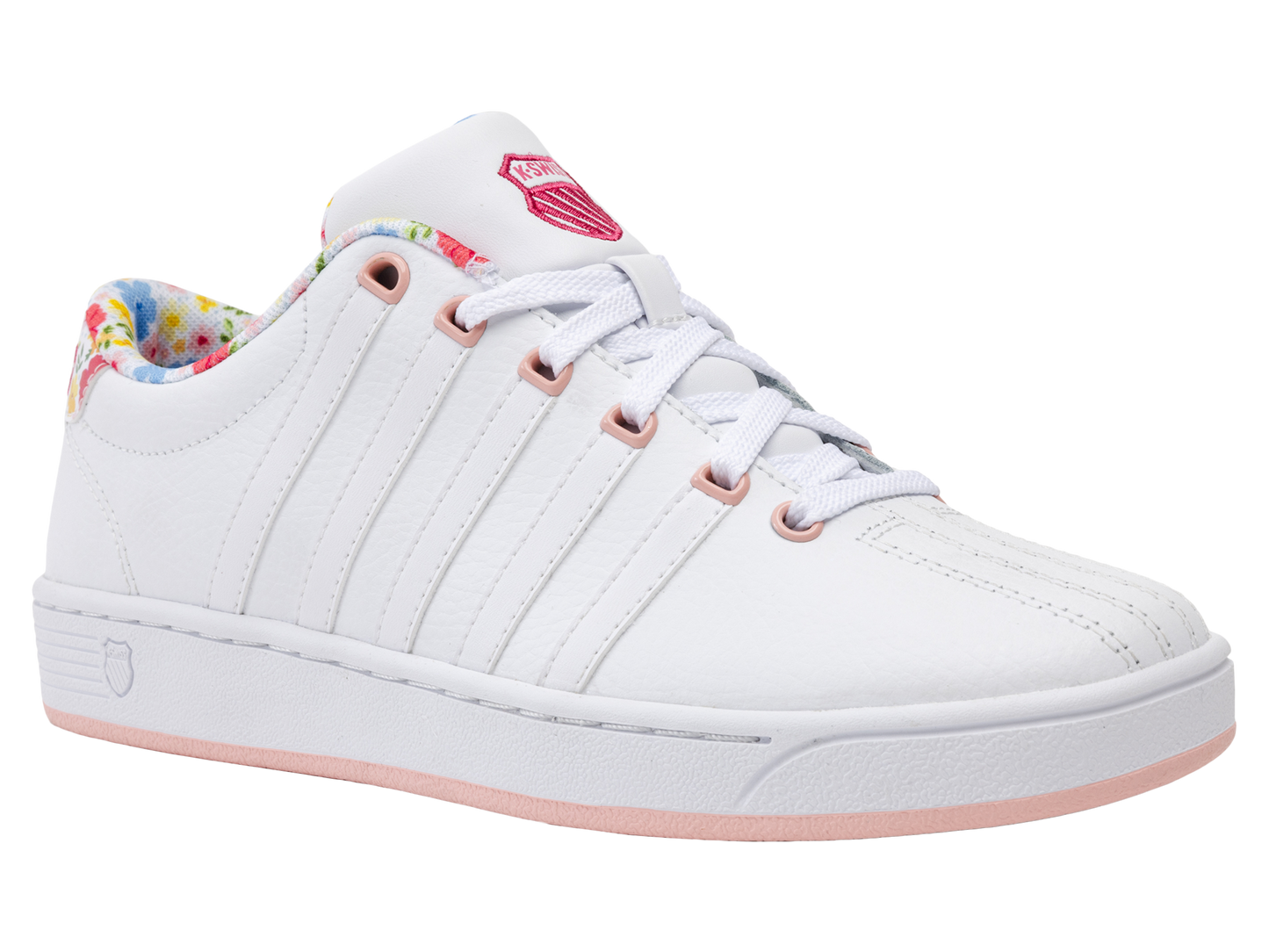 93629-138-M | COURT PRO II CMF SP | WHITE/RASPBERRY SORBET