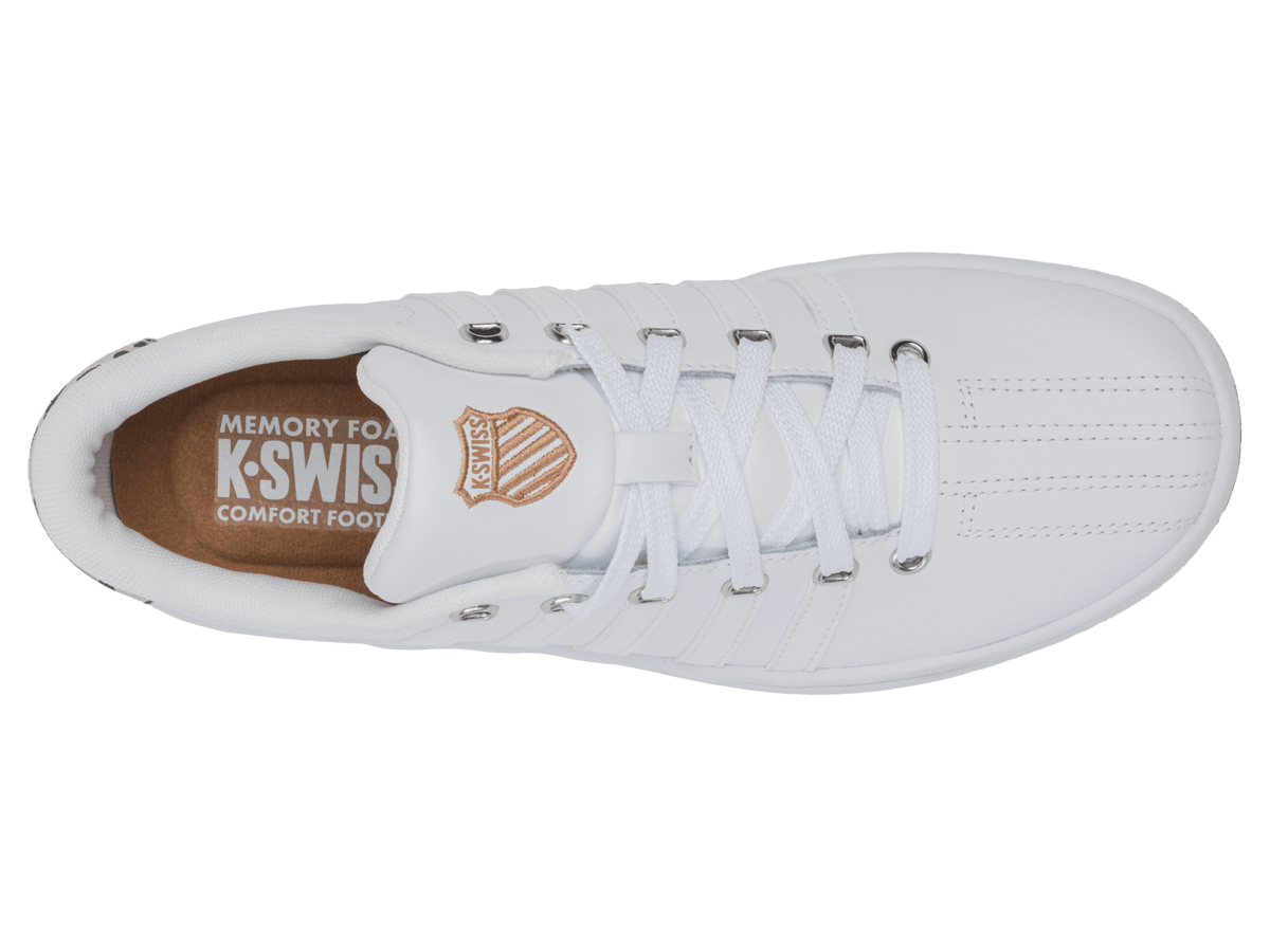 93629-139-M | COURT PRO II CMF SP | WHITE/LITE GUM/LEOPARD - K