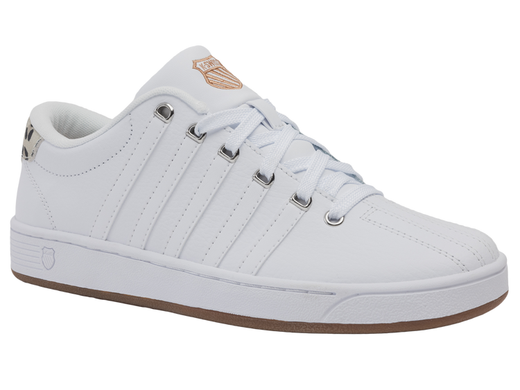 93629-139-M | COURT PRO II CMF SP | WHITE/LITE GUM/LEOPARD