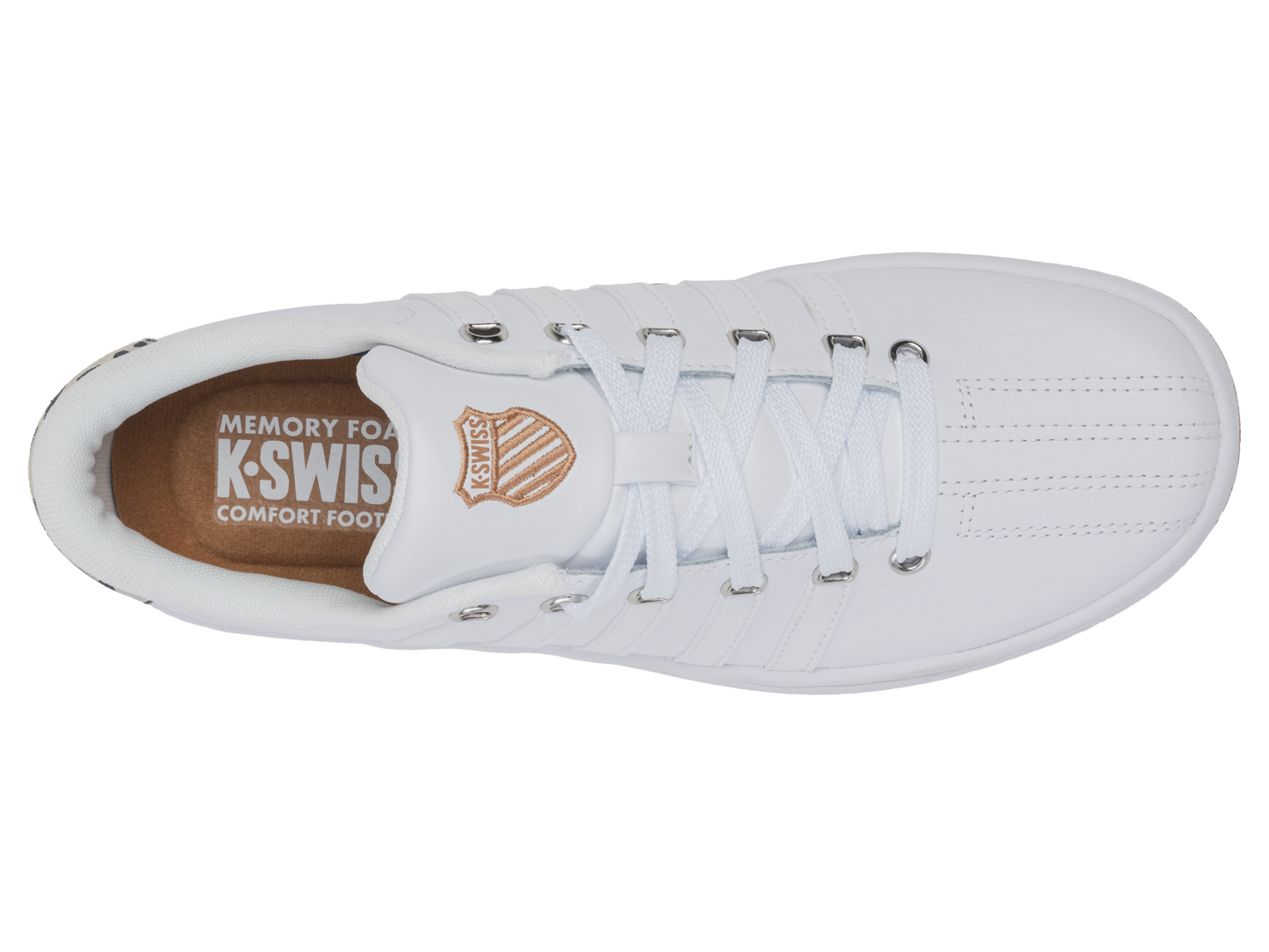 93629-139-M | COURT PRO II CMF SP | WHITE/LITE GUM/LEOPARD