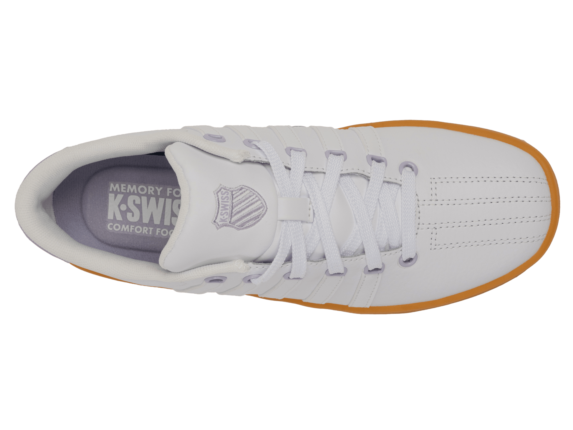 93629 - 140 - M | COURT PRO II CMF SP | WHITE/LITE GUM/LILAC - K - Swiss US - FOOTWEAR