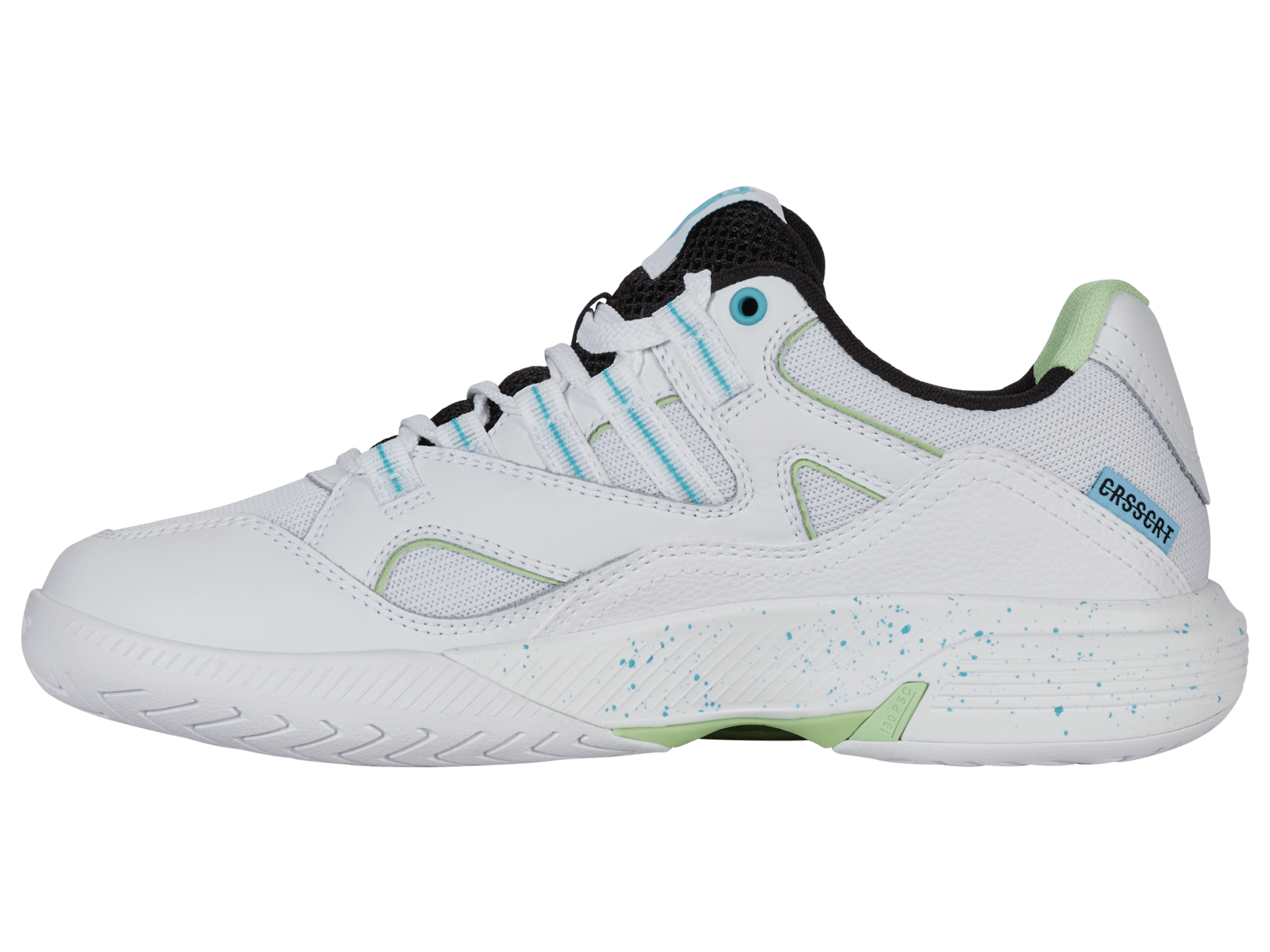 94076-971-M | TURA TEAM | WHITE/PARADISE GREEN/BLACK - K-Swiss US