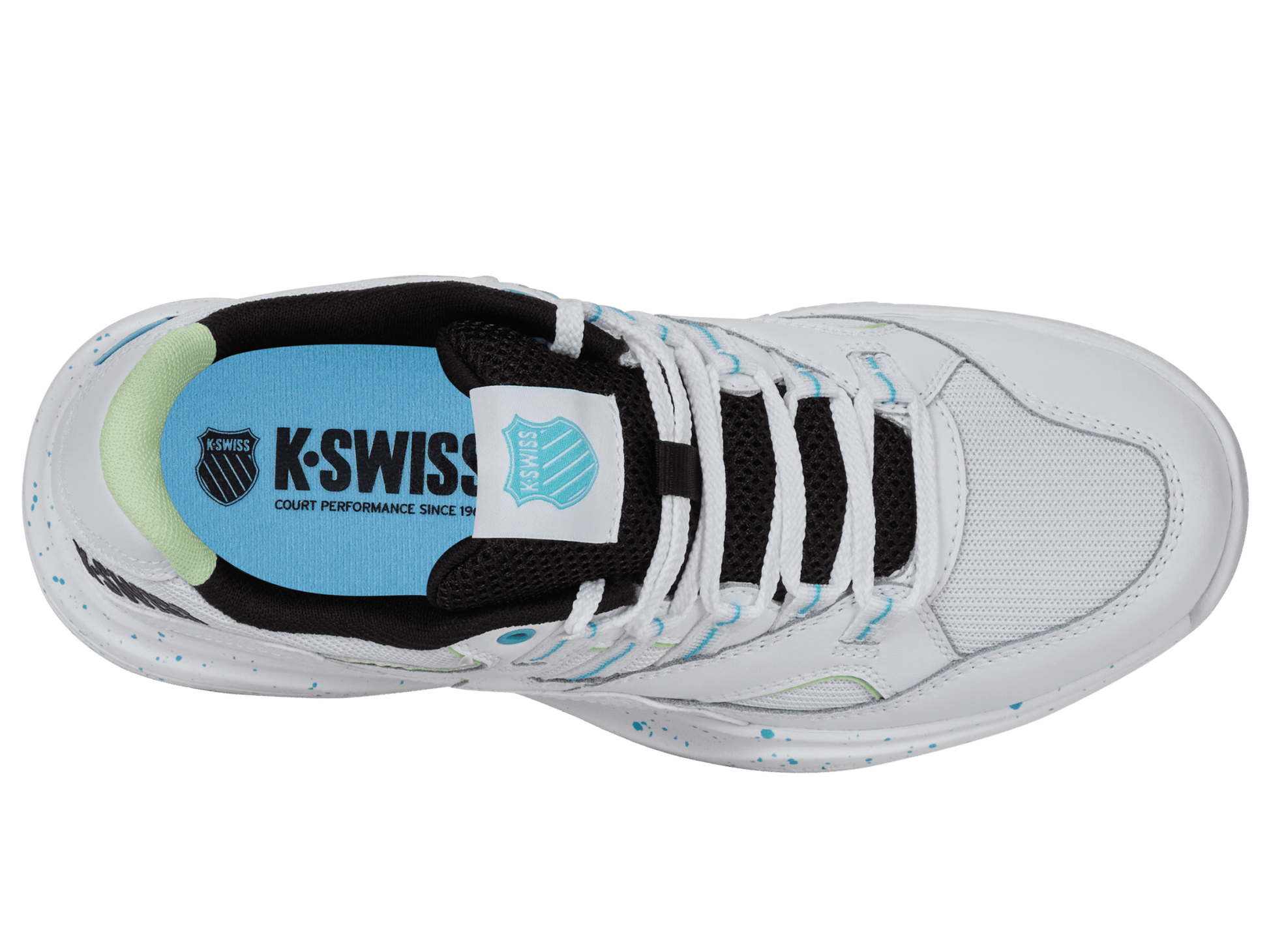 94076 - 971 - M | TURA TEAM | WHITE/PARADISE GREEN/BLACK - K - Swiss US - FOOTWEAR