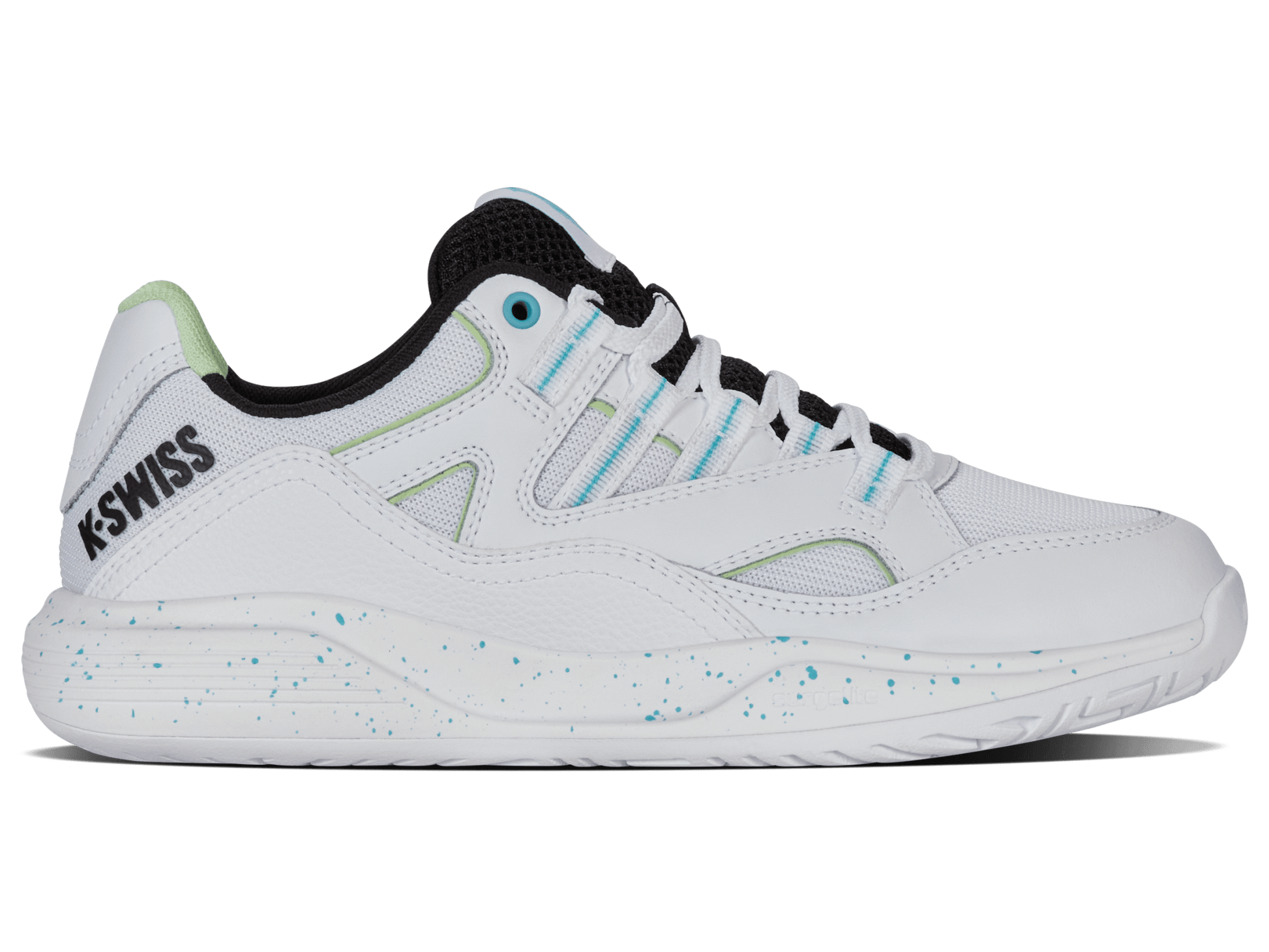 94076 - 971 - M | TURA TEAM | WHITE/PARADISE GREEN/BLACK - K - Swiss US - FOOTWEAR