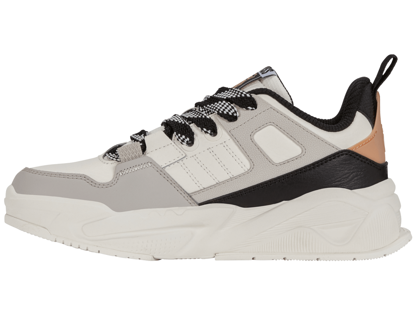 94077 - 938 - M | TECHNA TRAINER | SAIL WHITE/PIGEON GRAY/BLACK - K - Swiss US - FOOTWEAR