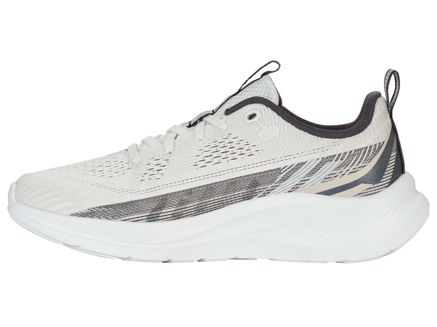 94079-161-M | HELIO TRAINER | BLANC/ASPHALT/OATMEAL
