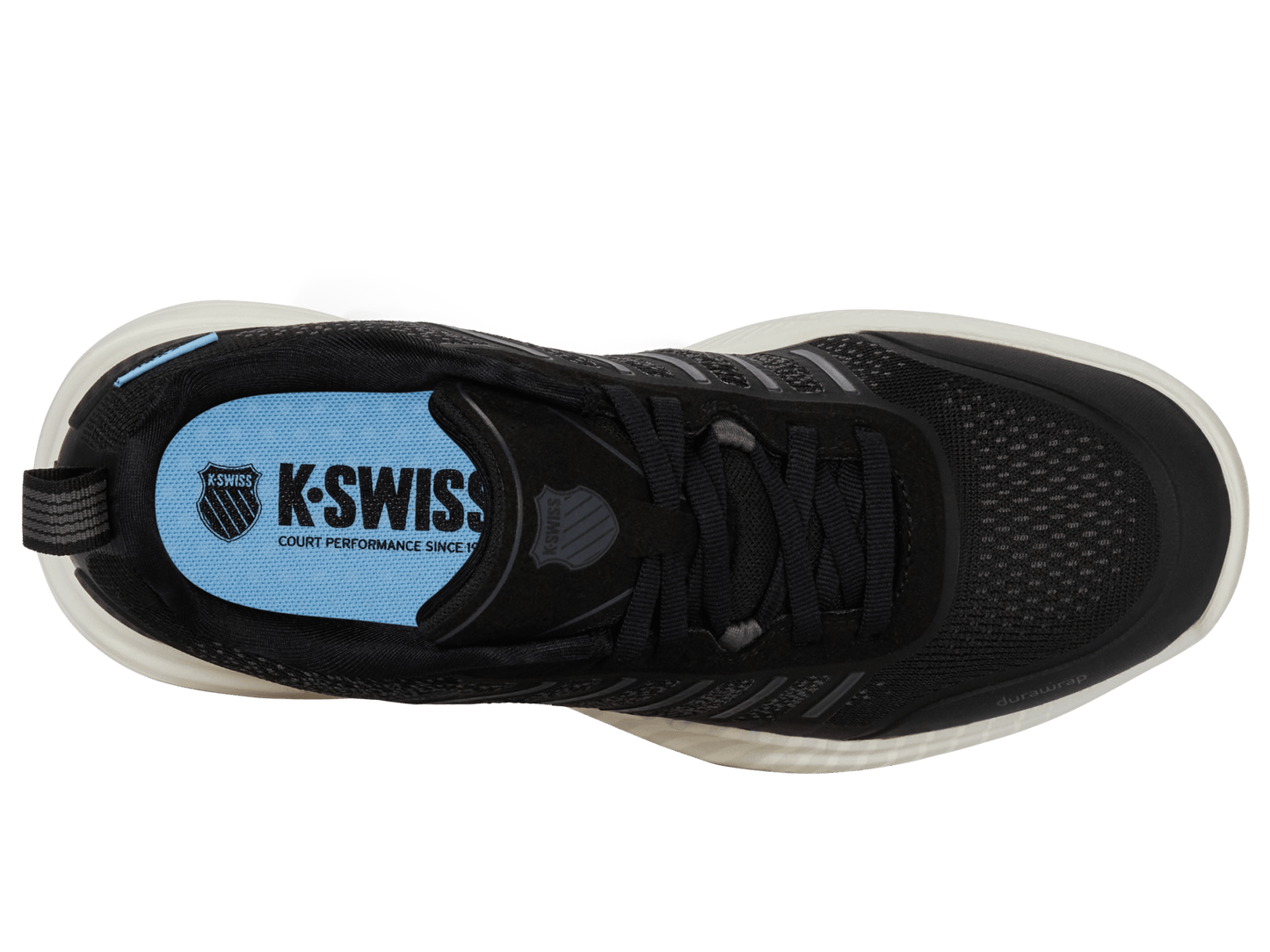 94405 - 013 - M | ULTRA COURT | BLACK/SNOW WHITE/ASPHALT - K - Swiss US - FOOTWEAR