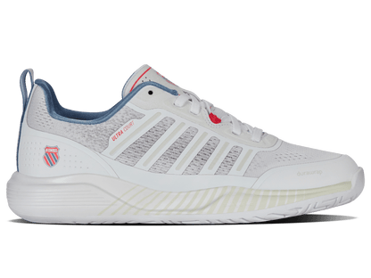 94405 - 163 - M | ULTRA COURT | WHITE/FADED DENIM/DUBARRY - K - Swiss US - FOOTWEAR
