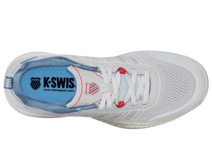 94405 - 163 - M | ULTRA COURT | WHITE/FADED DENIM/DUBARRY - K - Swiss US - FOOTWEAR