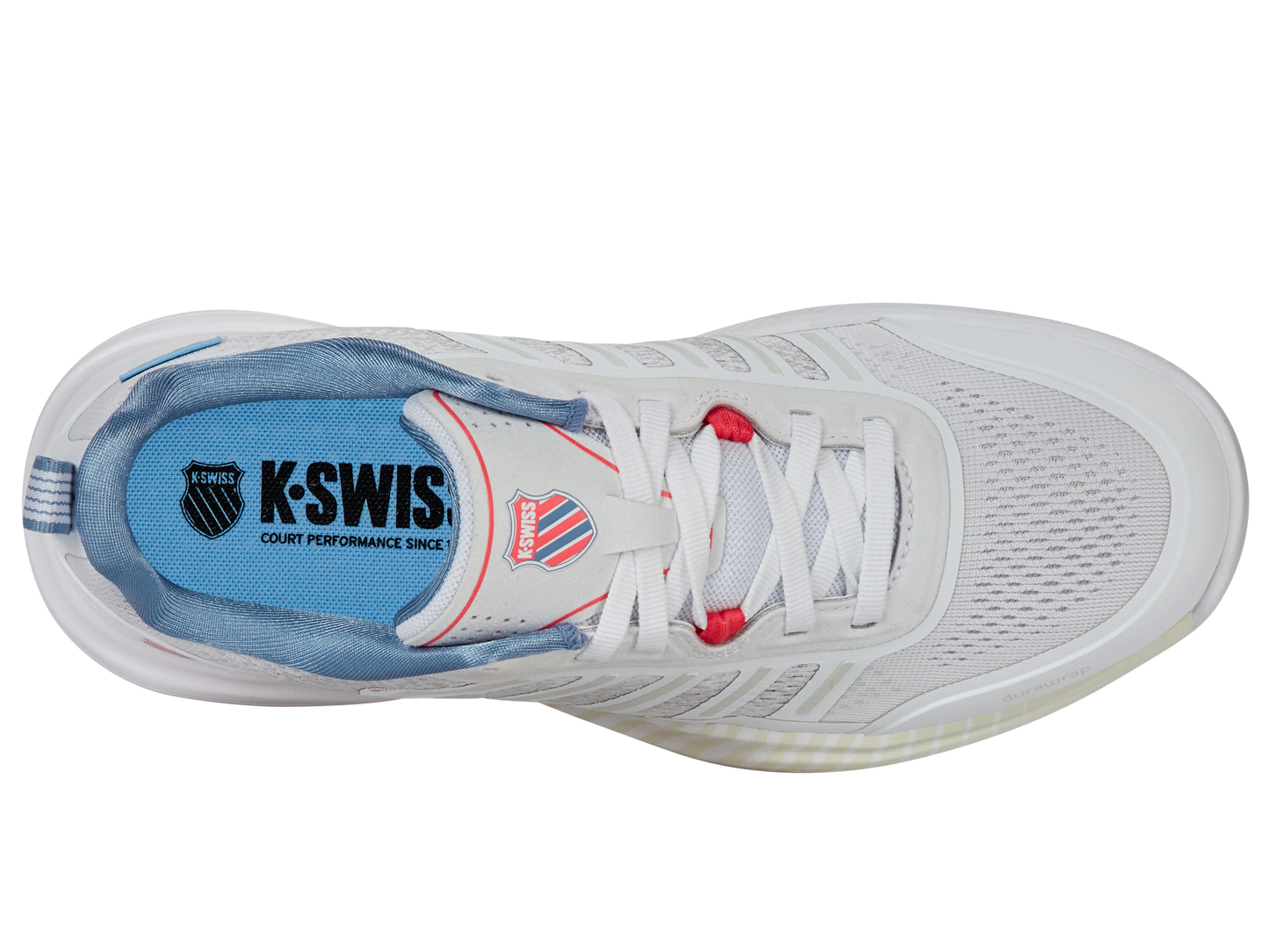 94405-163-M | ULTRA COURT | WHITE/FADED DENIM/DUBARRY