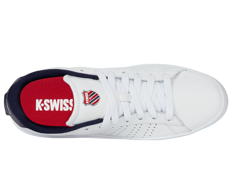 94411-130-M | COURT BASE II | WHITE/NAVY/RED