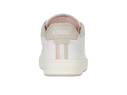 94411 - 170 - M | COURT BASE II | CLOUD DANCER/OATMEAL/CAMEO ROSE - K - Swiss US - FOOTWEAR