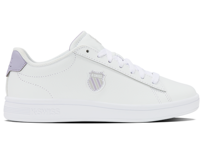 94412-155-M | COURT SHIELD II | WHITE/OYSTER MUSHROOM/LILAC