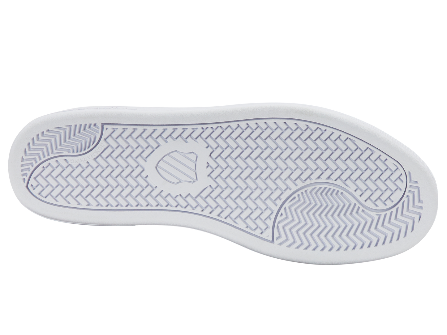 94412-155-M | COURT SHIELD II | WHITE/OYSTER MUSHROOM/LILAC