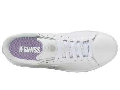 94412-155-M | COURT SHIELD II | WHITE/OYSTER MUSHROOM/LILAC