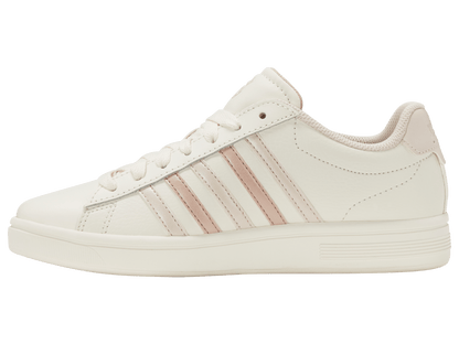 94413 - 150 - M | COURT TIEBREAK II | SNOW WHITE/CRYSTAL GRAY/ROSE DUST - K - Swiss US - FOOTWEAR