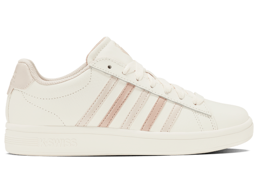 94413 - 150 - M | COURT TIEBREAK II | SNOW WHITE/CRYSTAL GRAY/ROSE DUST - K - Swiss US - FOOTWEAR