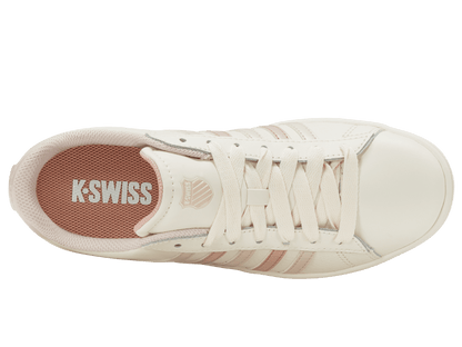 94413 - 150 - M | COURT TIEBREAK II | SNOW WHITE/CRYSTAL GRAY/ROSE DUST - K - Swiss US - FOOTWEAR
