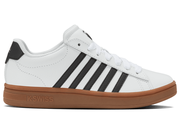 94413 - 168 - M | COURT TIEBREAK II | WHITE/BLACK/GUM - K - Swiss US - FOOTWEAR