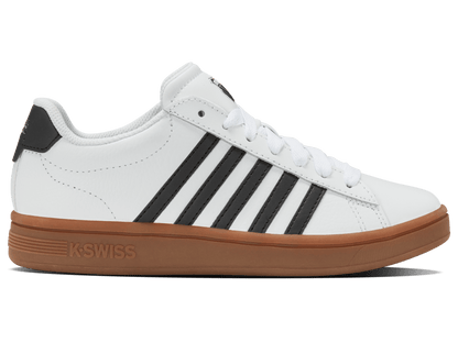 94413 - 168 - M | COURT TIEBREAK II | WHITE/BLACK/GUM - K - Swiss US - FOOTWEAR